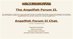 Desktop Screenshot of angelfish.net